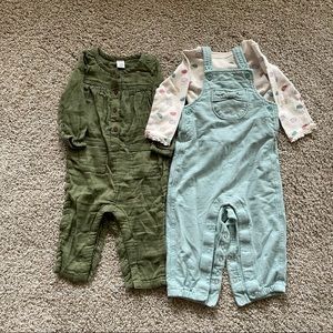 3 Listings 15$! Infant Overalls